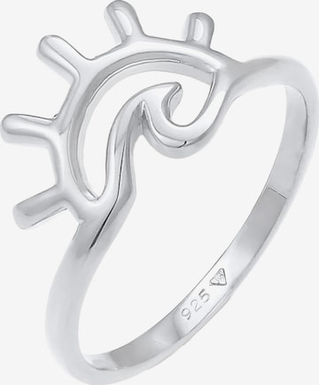 ELLI Ring in Silver: front