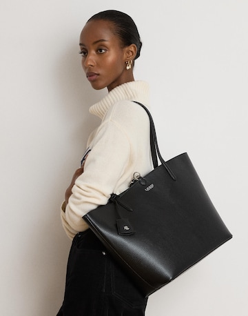 Lauren Ralph Lauren Shopper táska - fekete