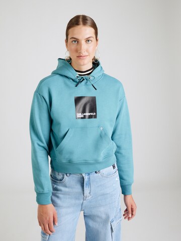 KARL LAGERFELD JEANS Свитшот в Синий: спереди