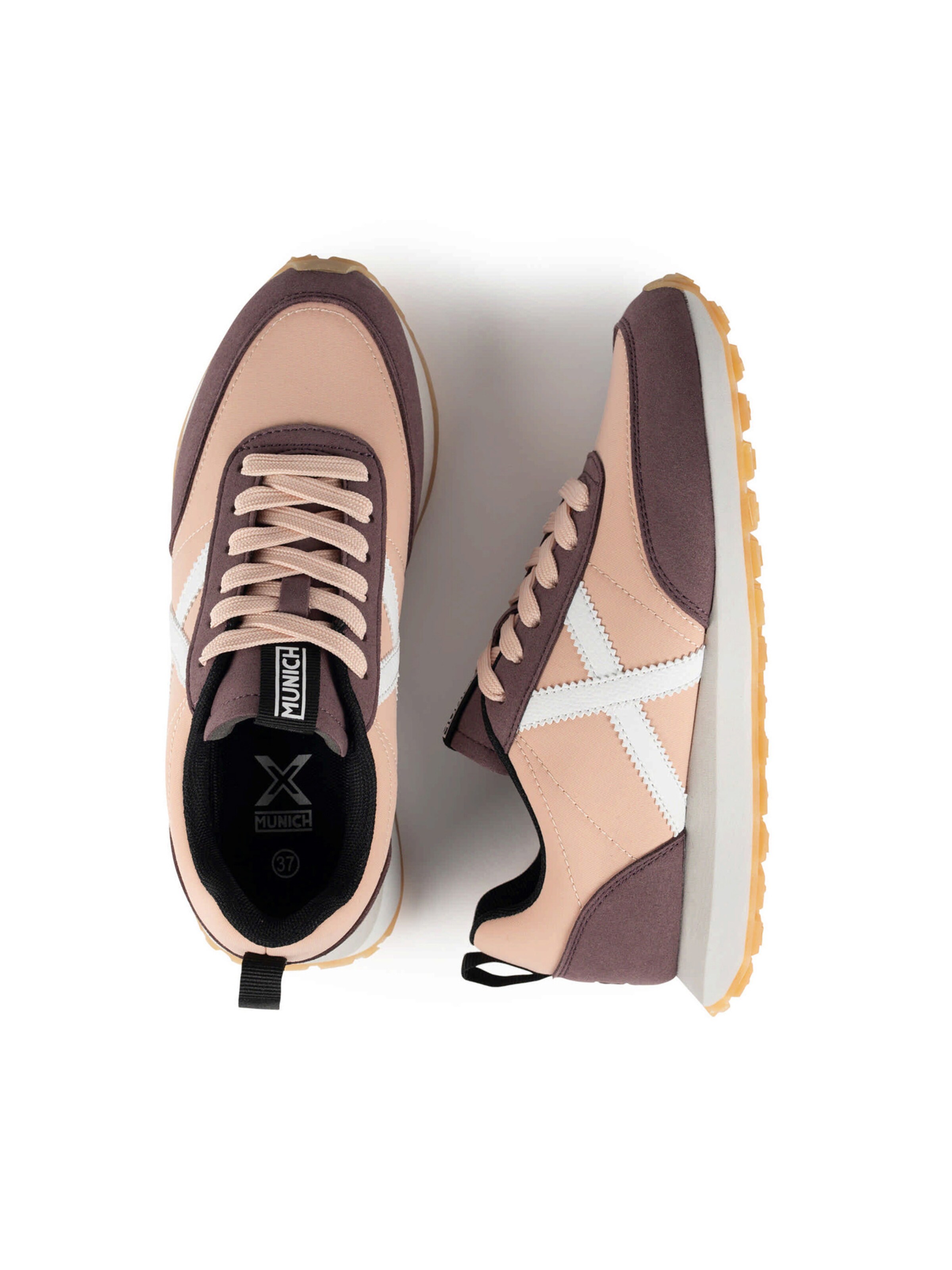 MUNICH Sneakersy niskie 'RUSH' w kolorze różowy