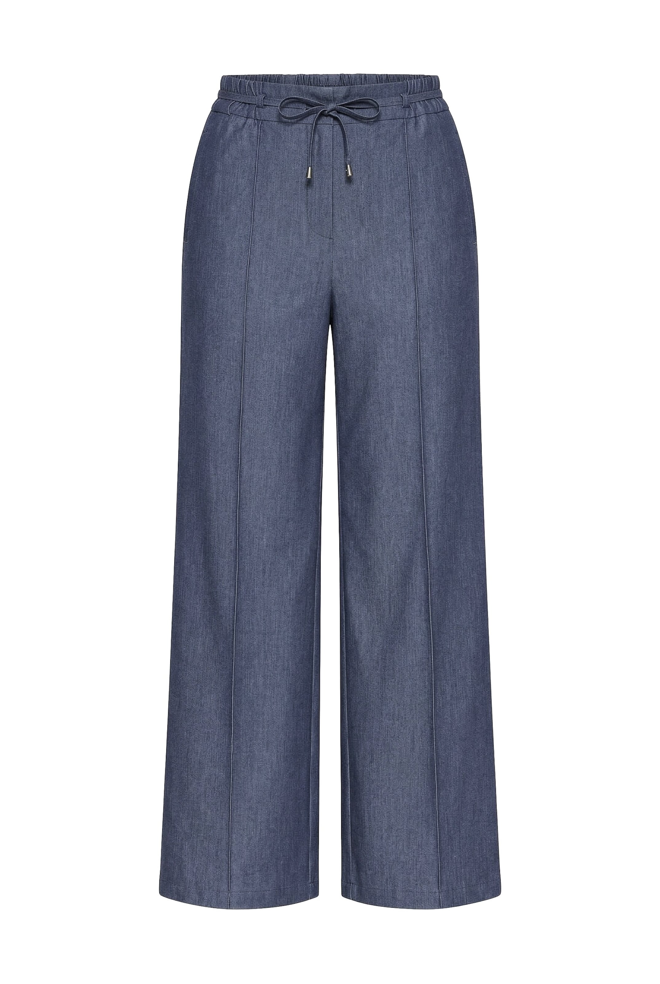 Ulla Popken Trousers in 42/Regular in Blue denim, Item view