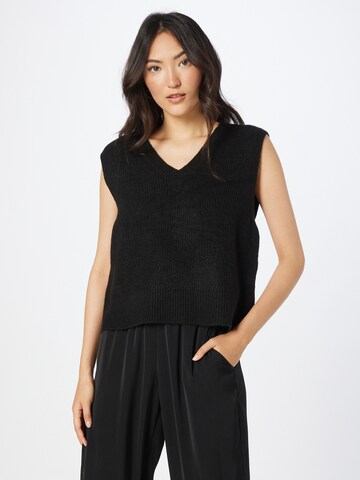 PIECES Sweater 'Jennifer' in Black: front