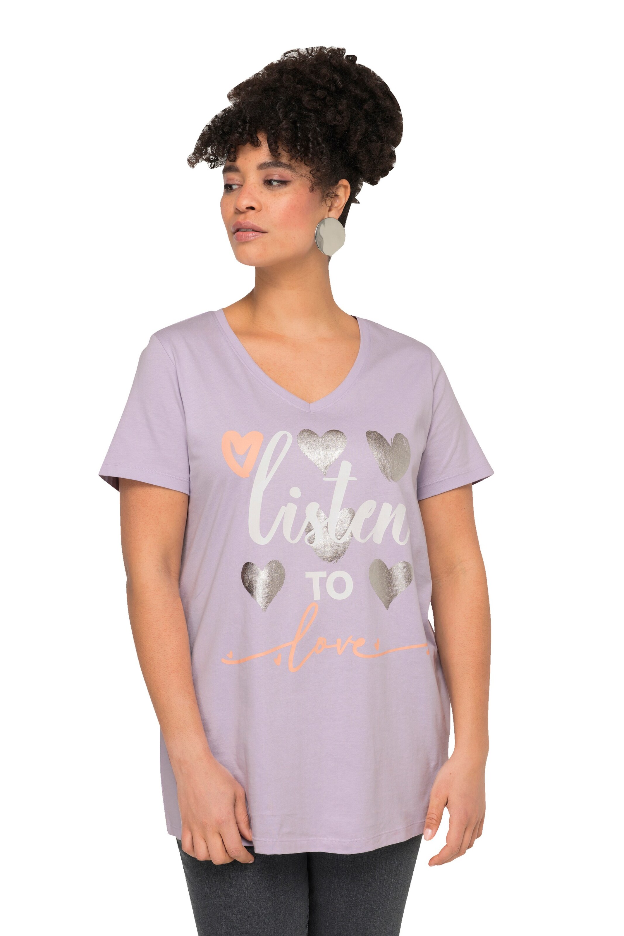 MIAMODA Shirt in Lila: voorkant