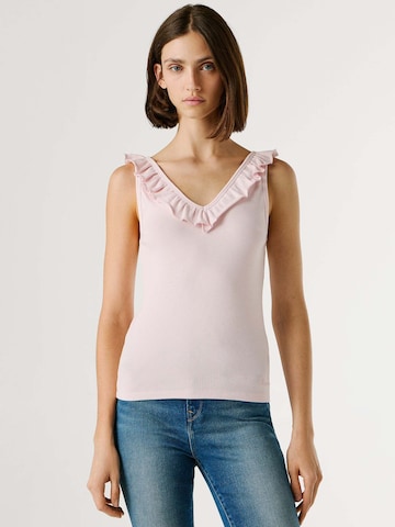 Pepe Jeans Top 'Millie' in Pink: Vorderseite
