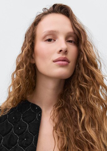 MANGO TEEN Between-Season Jacket 'Cheersbl' in Black