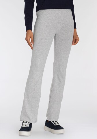 FLASHLIGHTS Boot cut Leggings in Grey: front