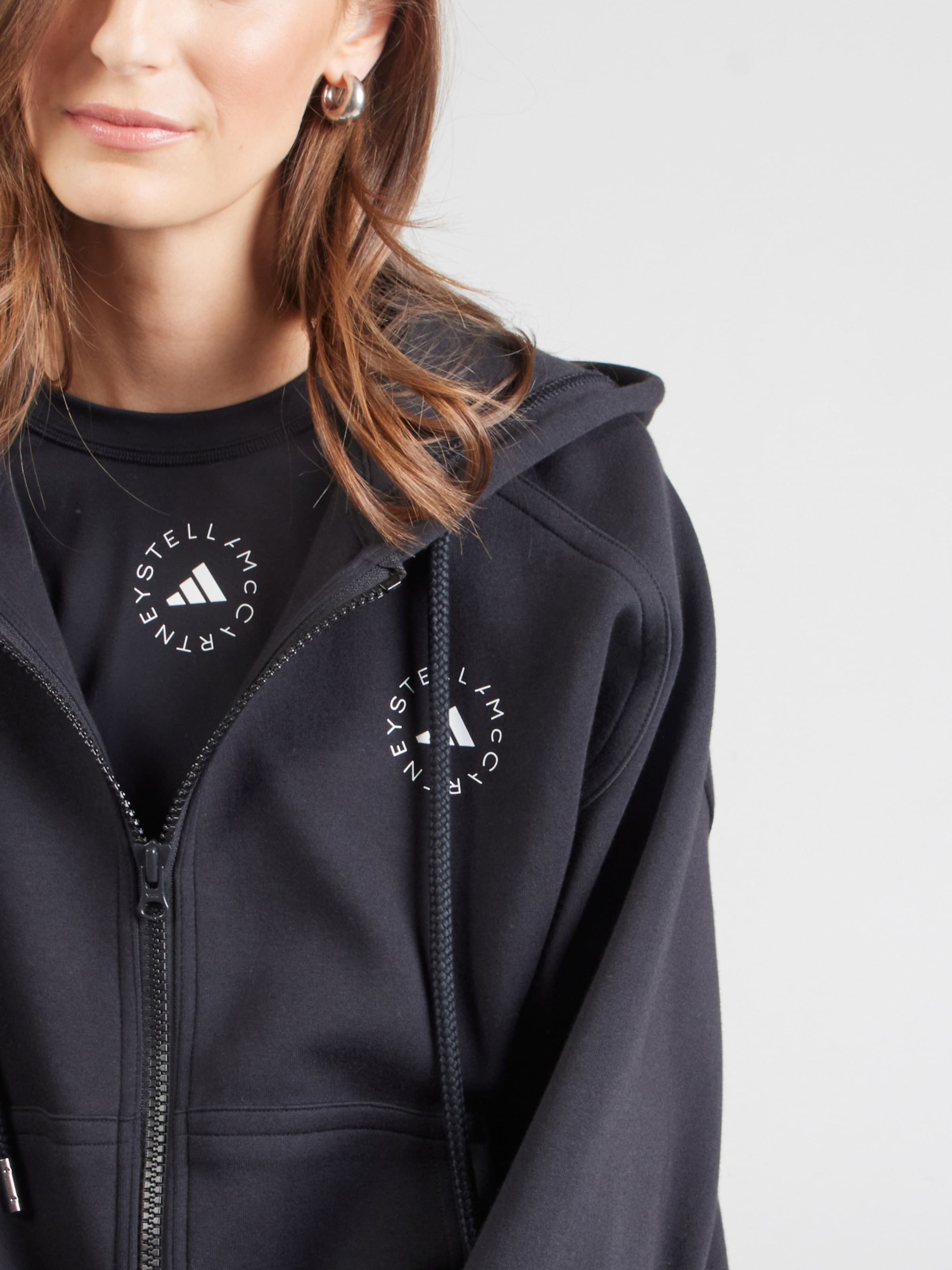 ADIDAS BY STELLA MCCARTNEY Athletic Zip-Up Hoodie 'Full-Zip' in