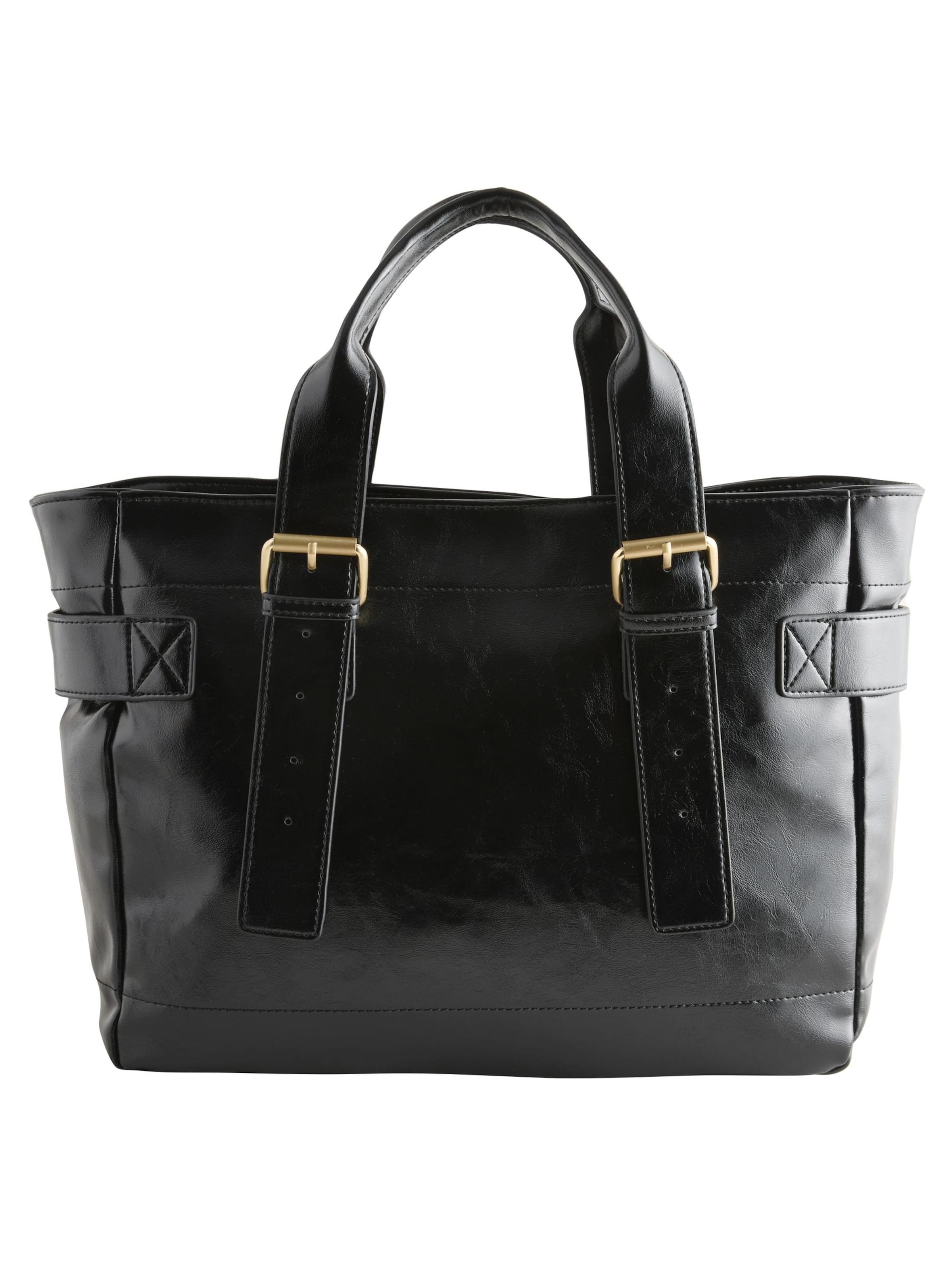 Next Τσάντα ώμου σε μαύρο: μπροστά