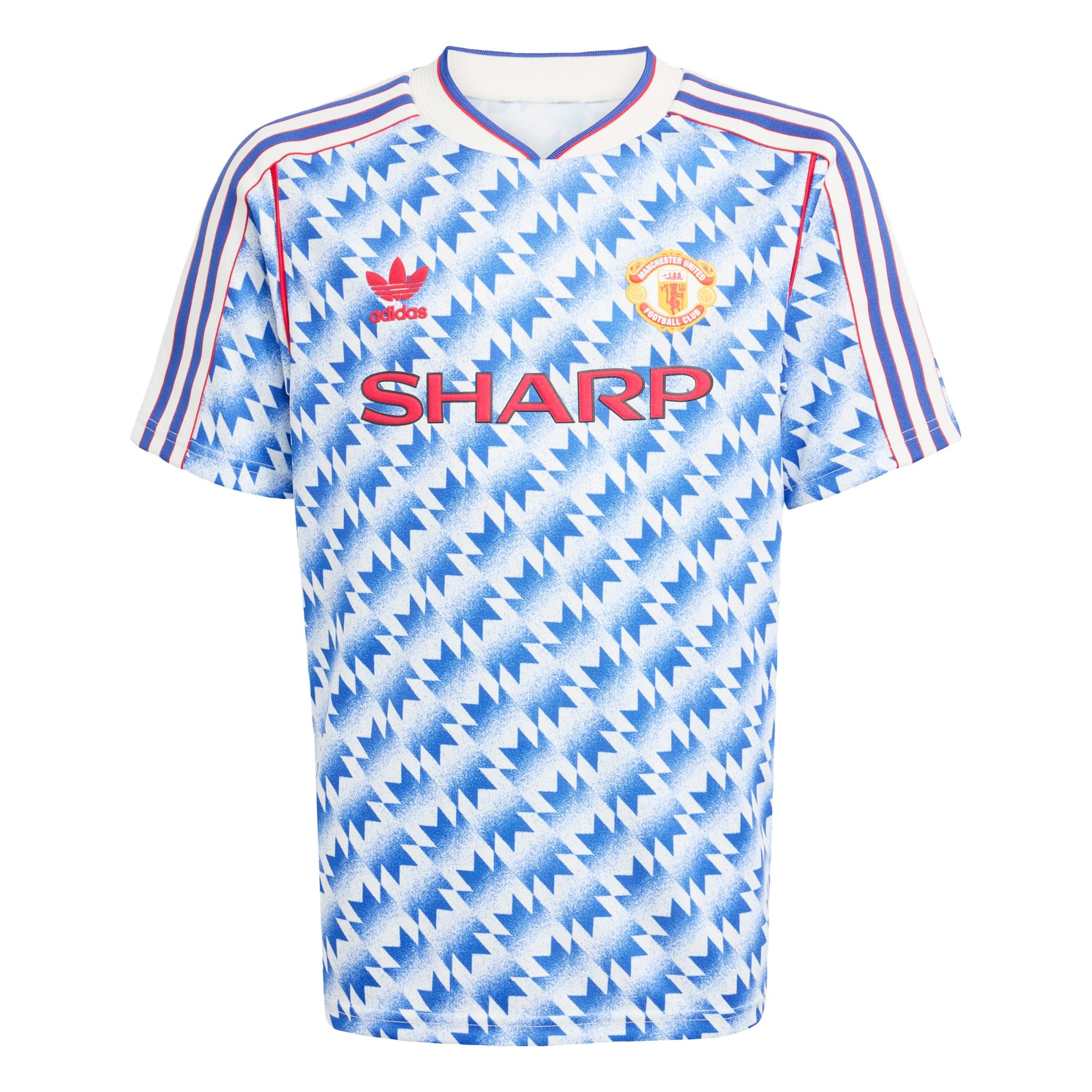 ADIDAS PERFORMANCE - Camiseta funcional 'Manchester United' en azul: frente