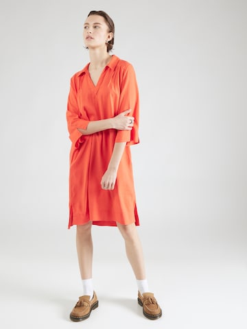 s.Oliver Shirt Dress in Red: front