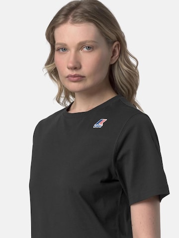 T-Shirt 'LEONIDE' K-Way en noir