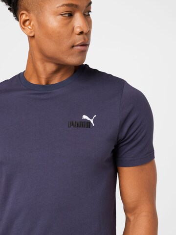 T-Shirt 'Embroidery' PUMA en bleu