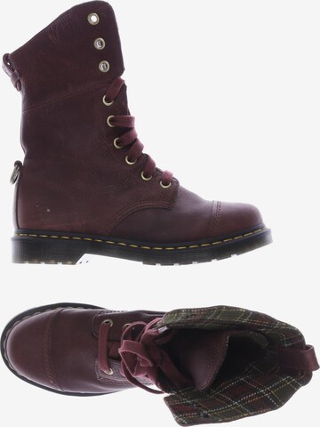 Dr. Martens Dress Boots in 42 in Red: front