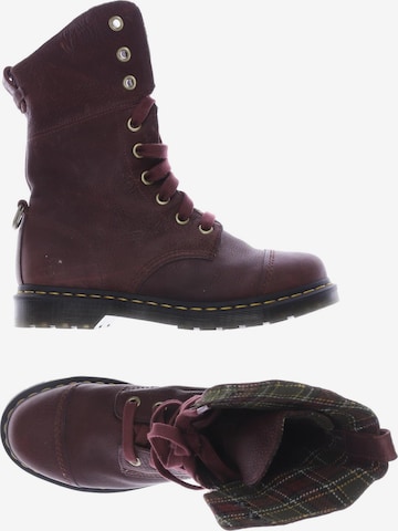 Dr. Martens Stiefelette 42 in Rot: predná strana