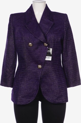 YVES SAINT LAURENT Blazer in XL in Purple: front