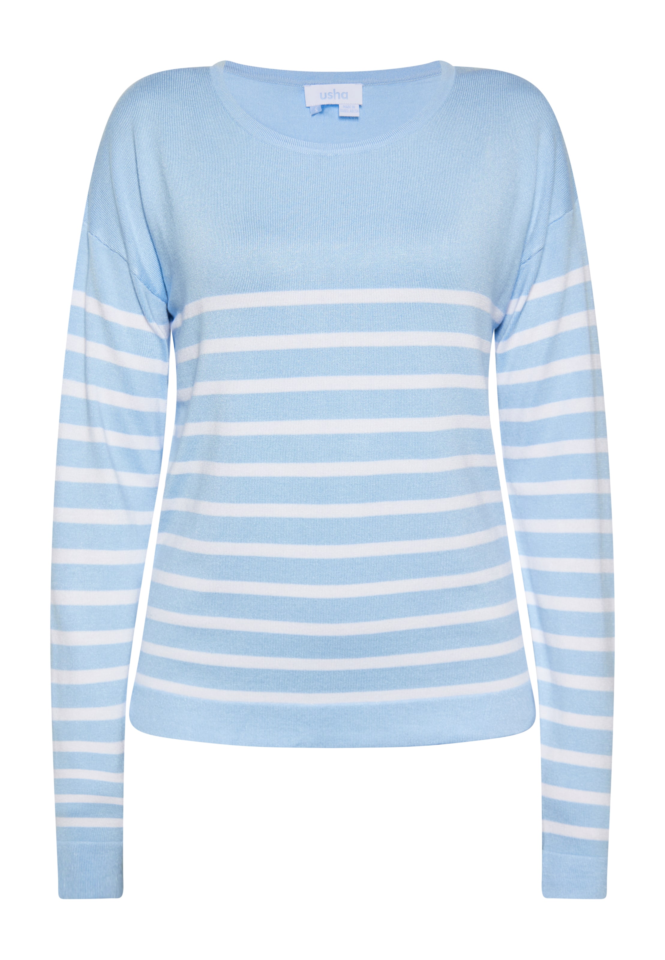 mėlyna usha BLUE LABEL Megztinis: priekis