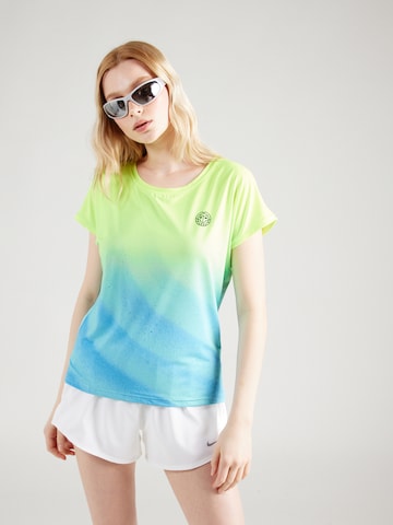 BIDI BADU Funkční tričko 'Beach Spirit' – zelená: přední strana
