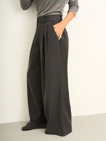 Bhoem Wide Leg Hose in Grau