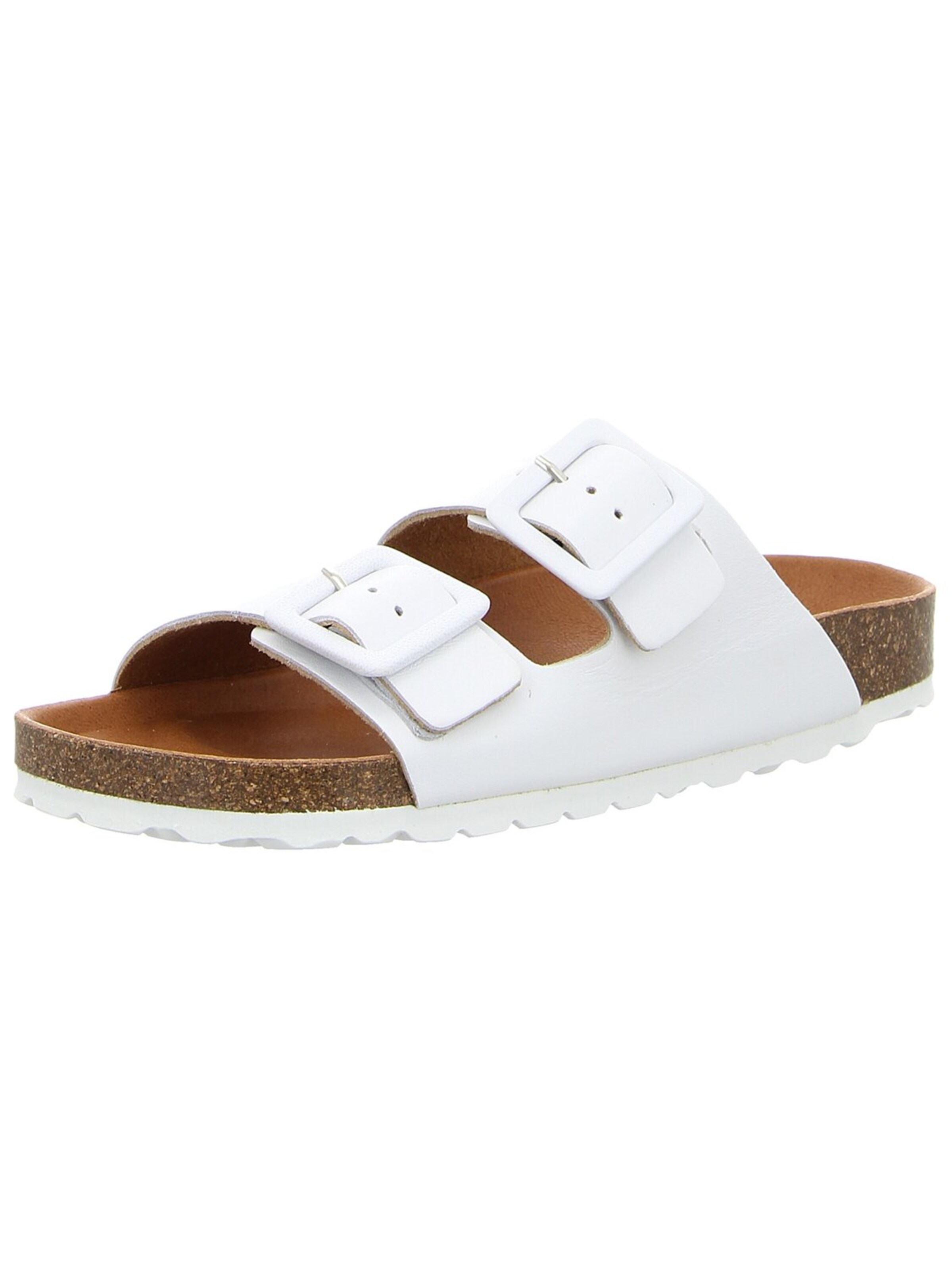 VERBENAS Mules in White: front