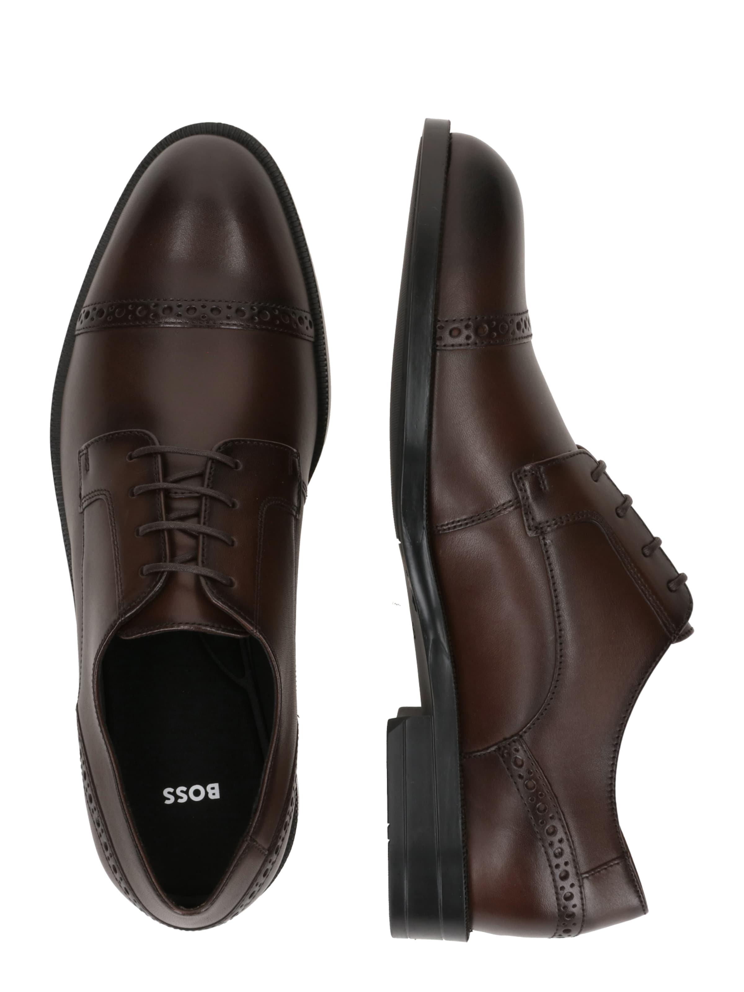 BOSS Lace-Up Shoes 'Tayil' in Brown