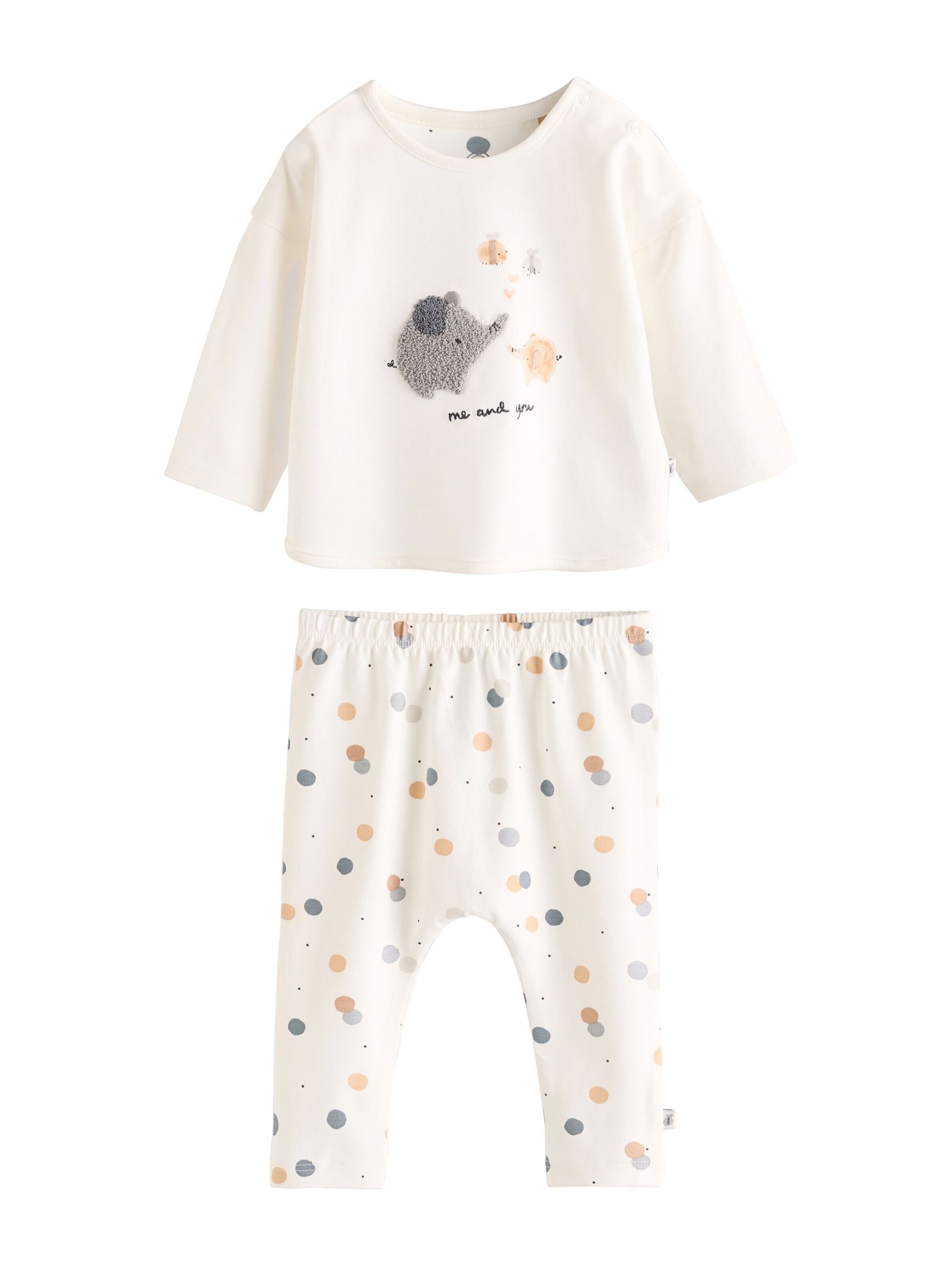 Next Set in Weiß: Vorderseite