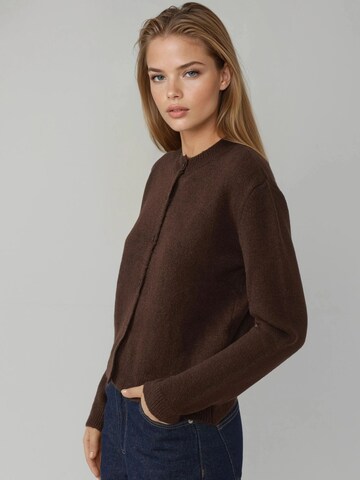 Cardigan Hiccup en marron