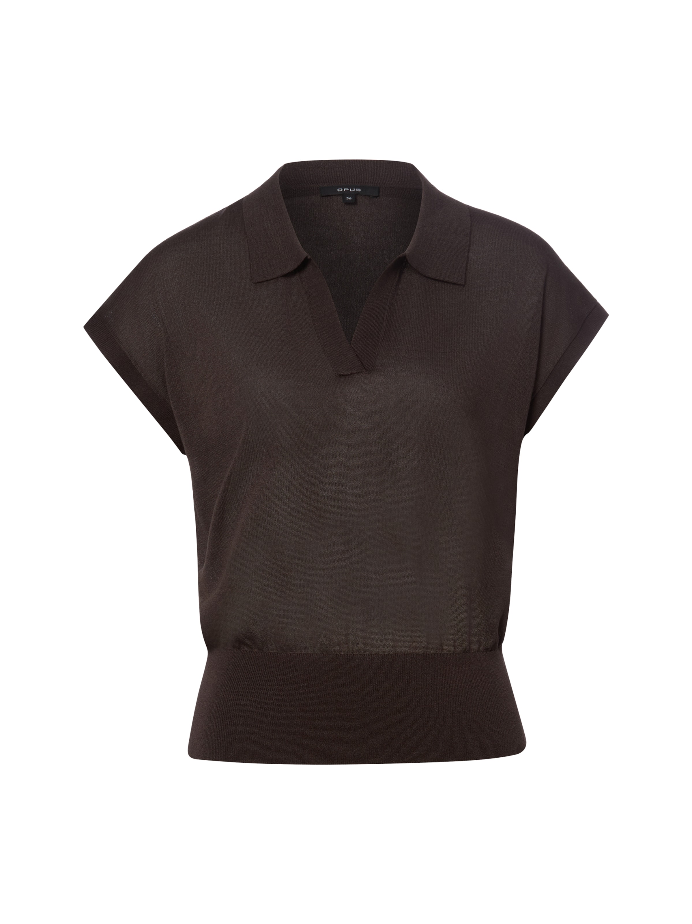 OPUS Pullover 'Posara' in Braun: Vorderseite