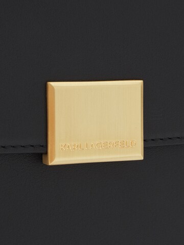 Karl Lagerfeld Axelremsväska 'FOREVER' i svart