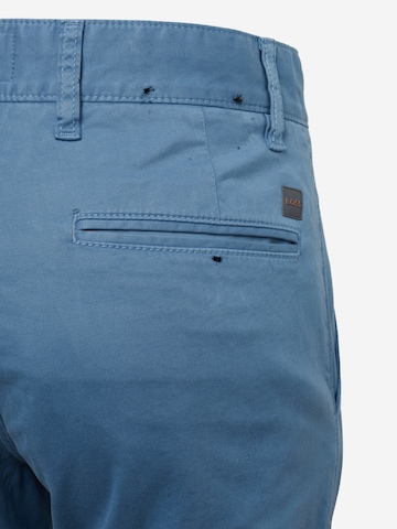 BOSS Orange Slimfit Παντελόνι τσίνο 'Taber' σε μπλε