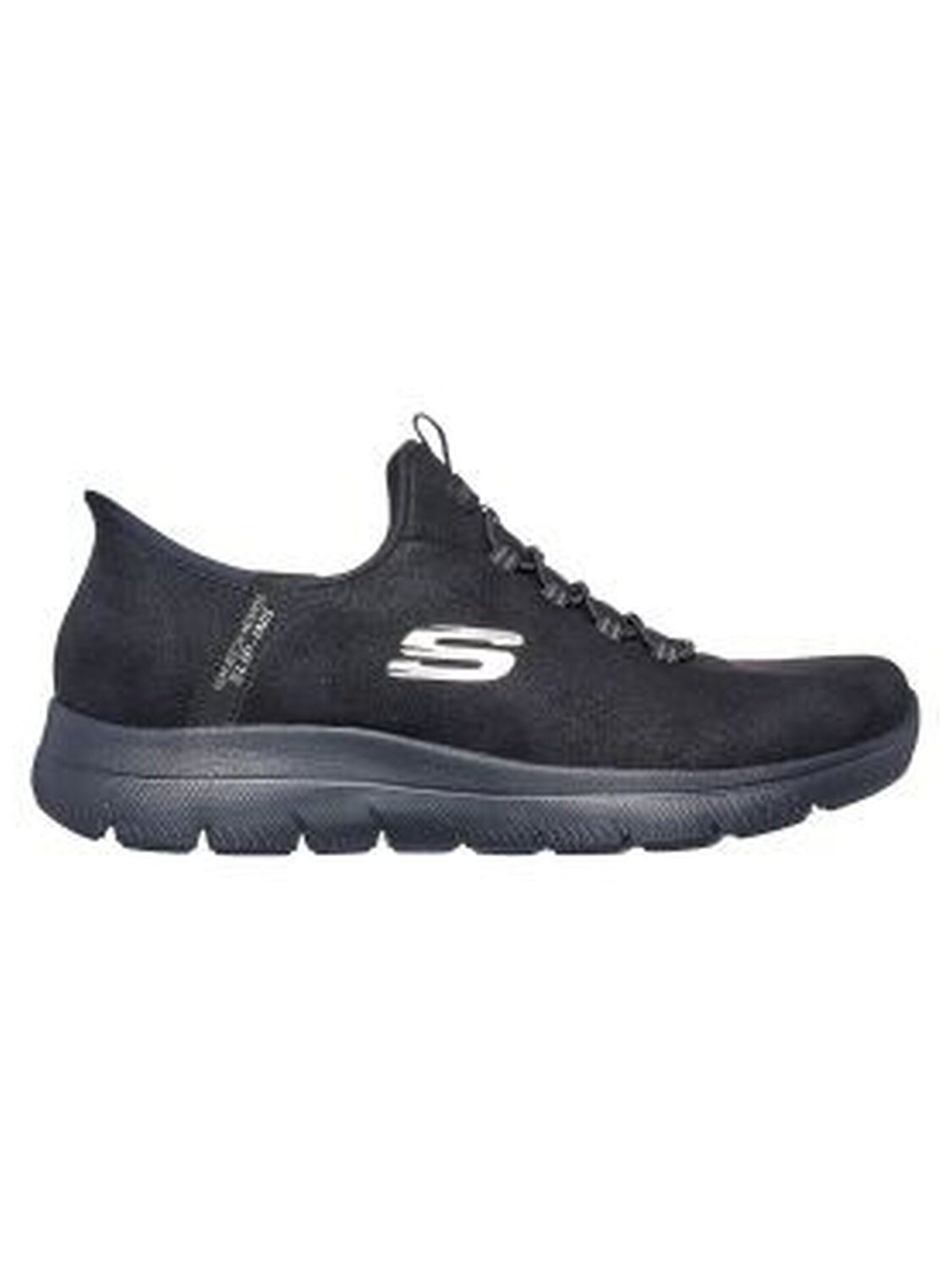 SKECHERS Sneakers laag in Zwart: voorkant