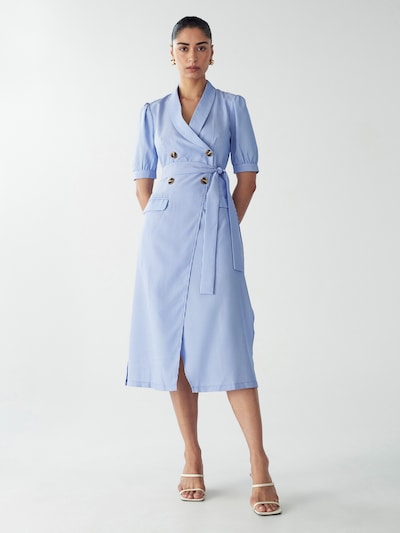 Willa Robe 'Hampton' en 34 en bleu / blanc, Vue avec produit