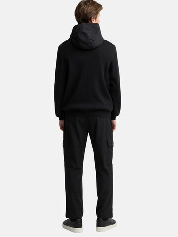Barbour International - Jersey 'BARBOUR INTERNATIONAL INLINE KNIT HOODIE Maglieria' en negro