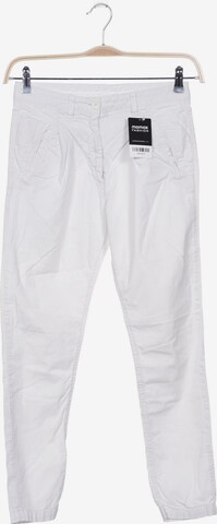 UNITED COLORS OF BENETTON Pants in XXS in White: front