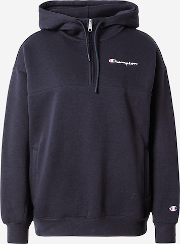 Champion Authentic Athletic Apparel Sweatshirt in Blue: front