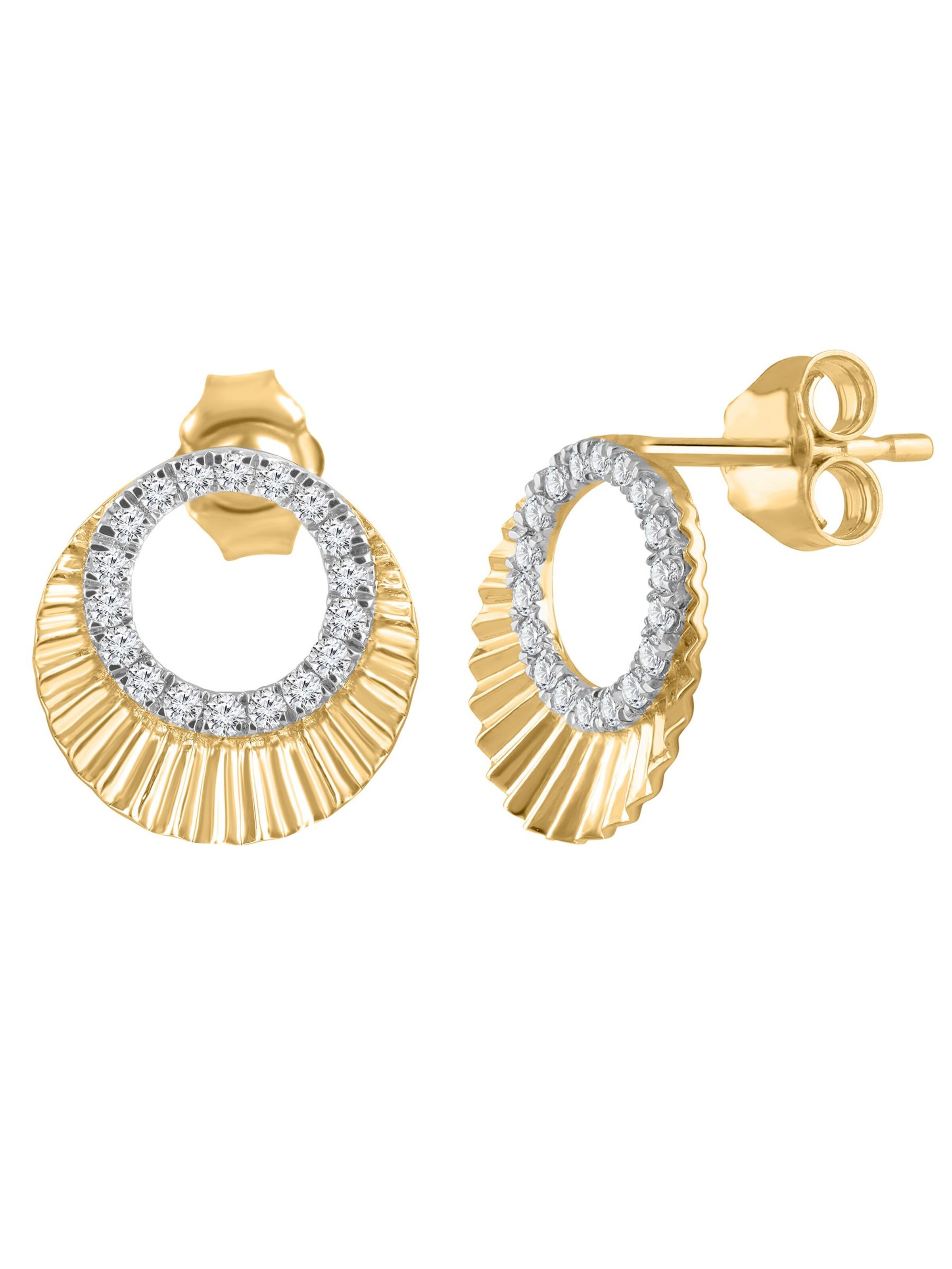 Diamant Exquis Earrings in Gold