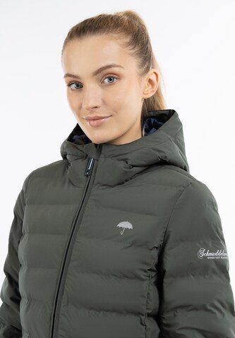 Veste d’hiver Schmuddelwedda en vert