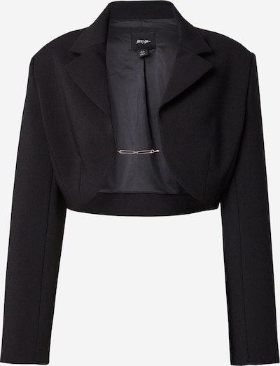 Nasty Gal Blazer en or / noir, Vue avec produit