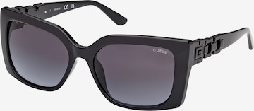 Lunettes de soleil GUESS en noir : devant