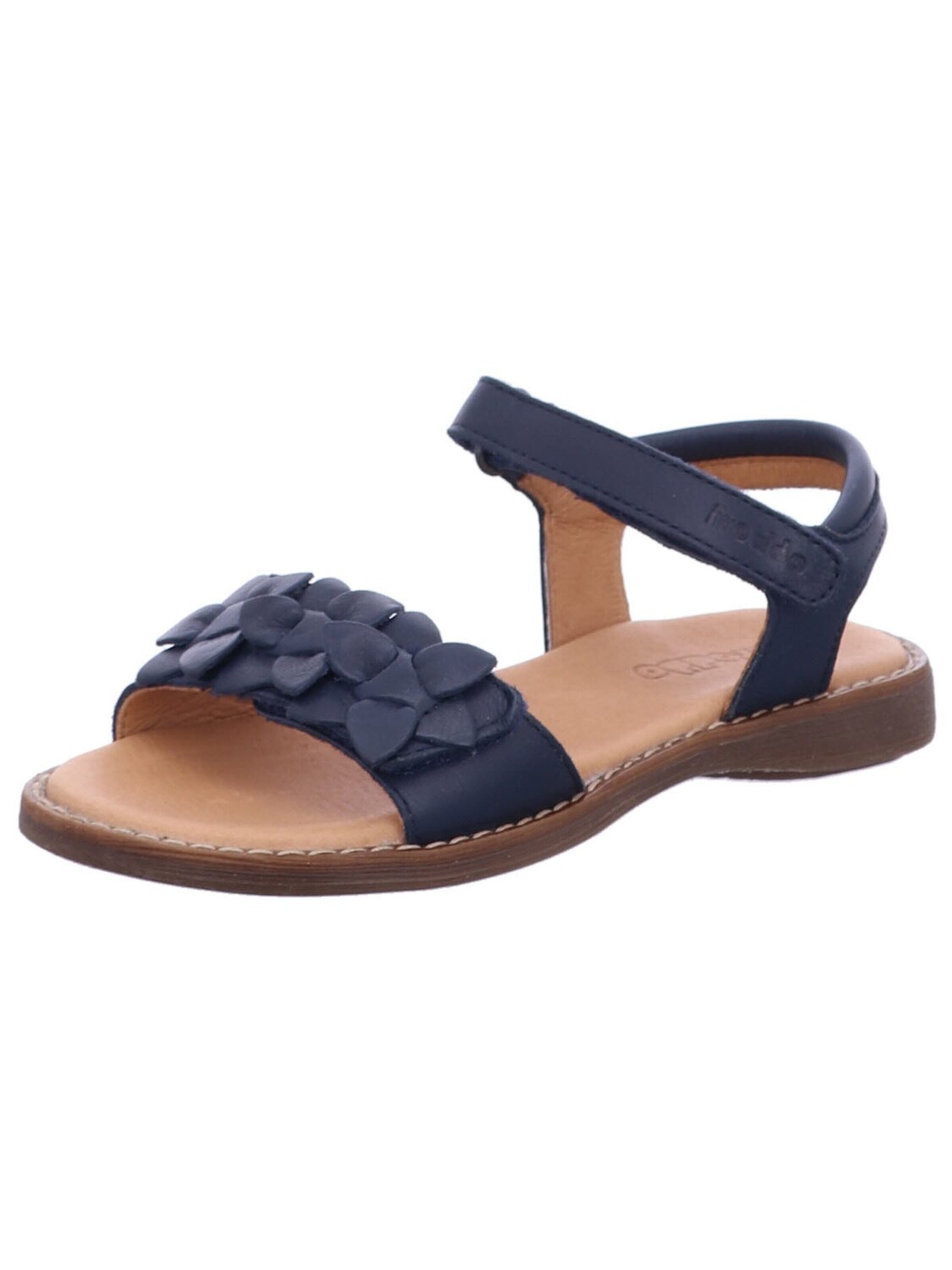Froddo Sandals 'Sandale Mädchen G3150251 7 Echtleder in blau' in Blue: front
