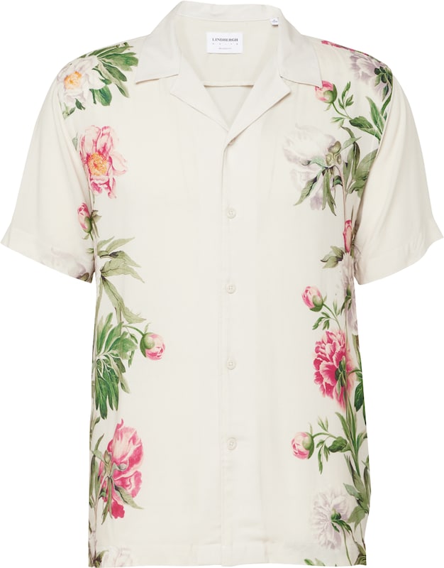 Lindbergh Regular Fit Hemd in Offwhite Lindbergh Regular Fit Hemd in Offwhite
