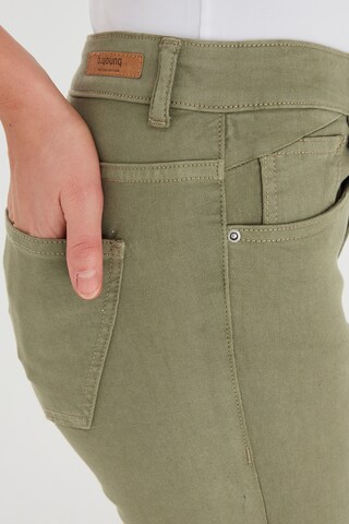 b.young Regular Chino Pants 'Danta' in Green