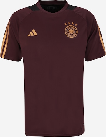 ADIDAS PERFORMANCE - Camiseta de fútbol 'Germany Tiro 23 ' en rojo: frente