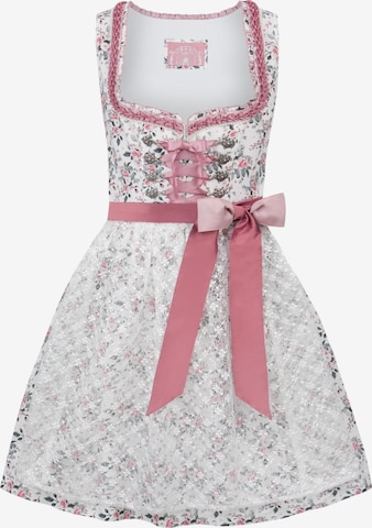 STOCKERPOINT Dirndl 'Raja' in Roze: voorkant