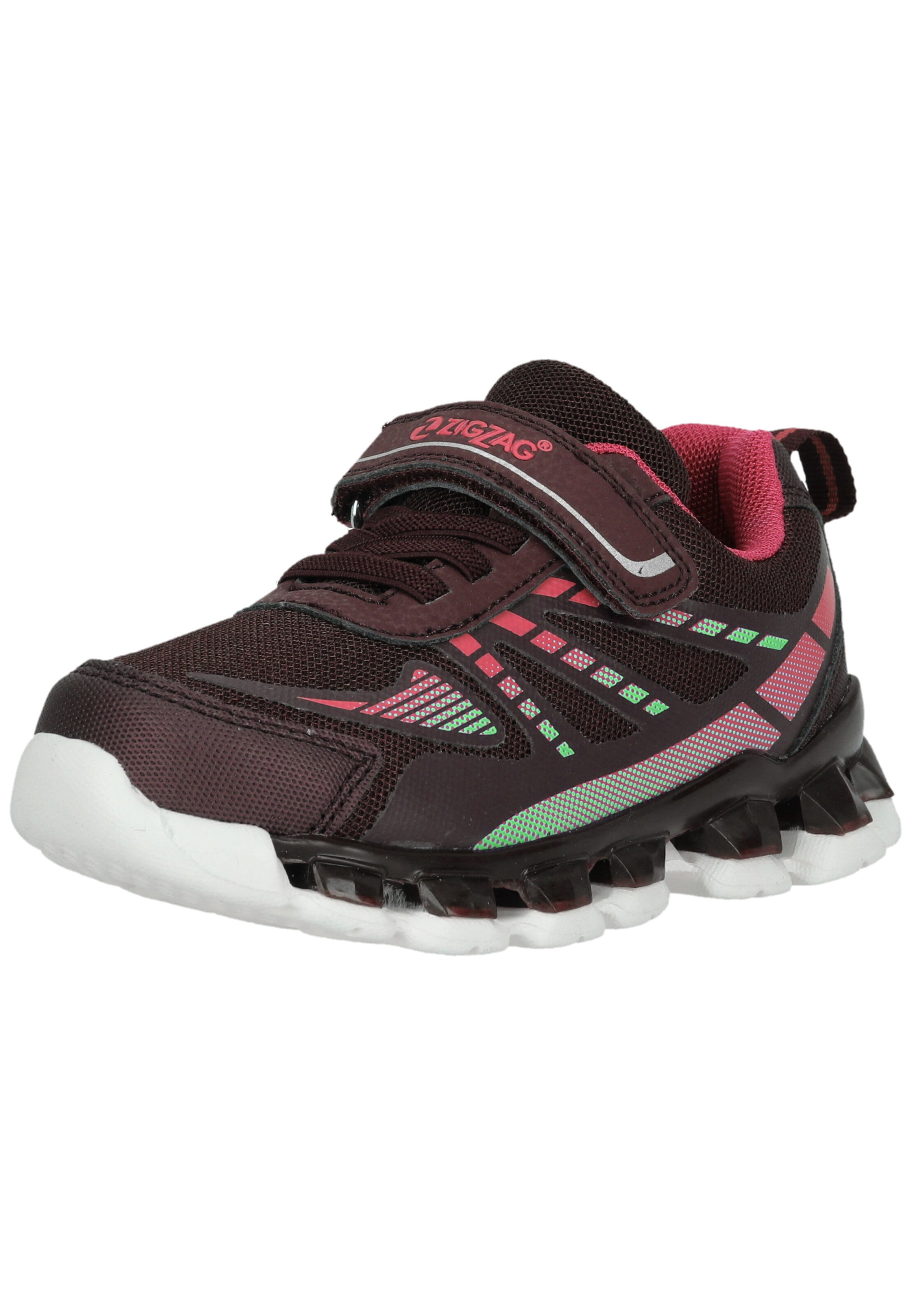 ZigZag Sneakers 'Nunsta' in Rood: voorkant