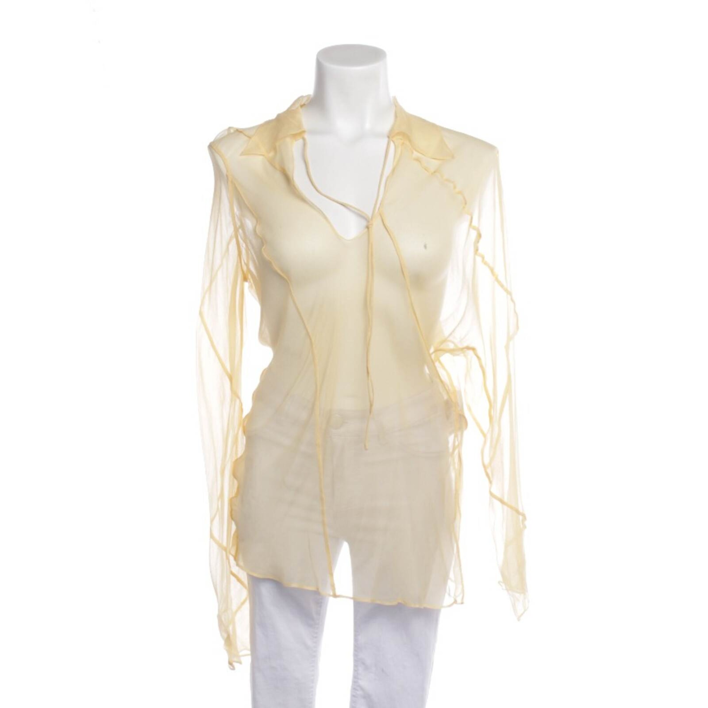 Victoria Beckham Blouse & Tunic in M in Yellow: front
