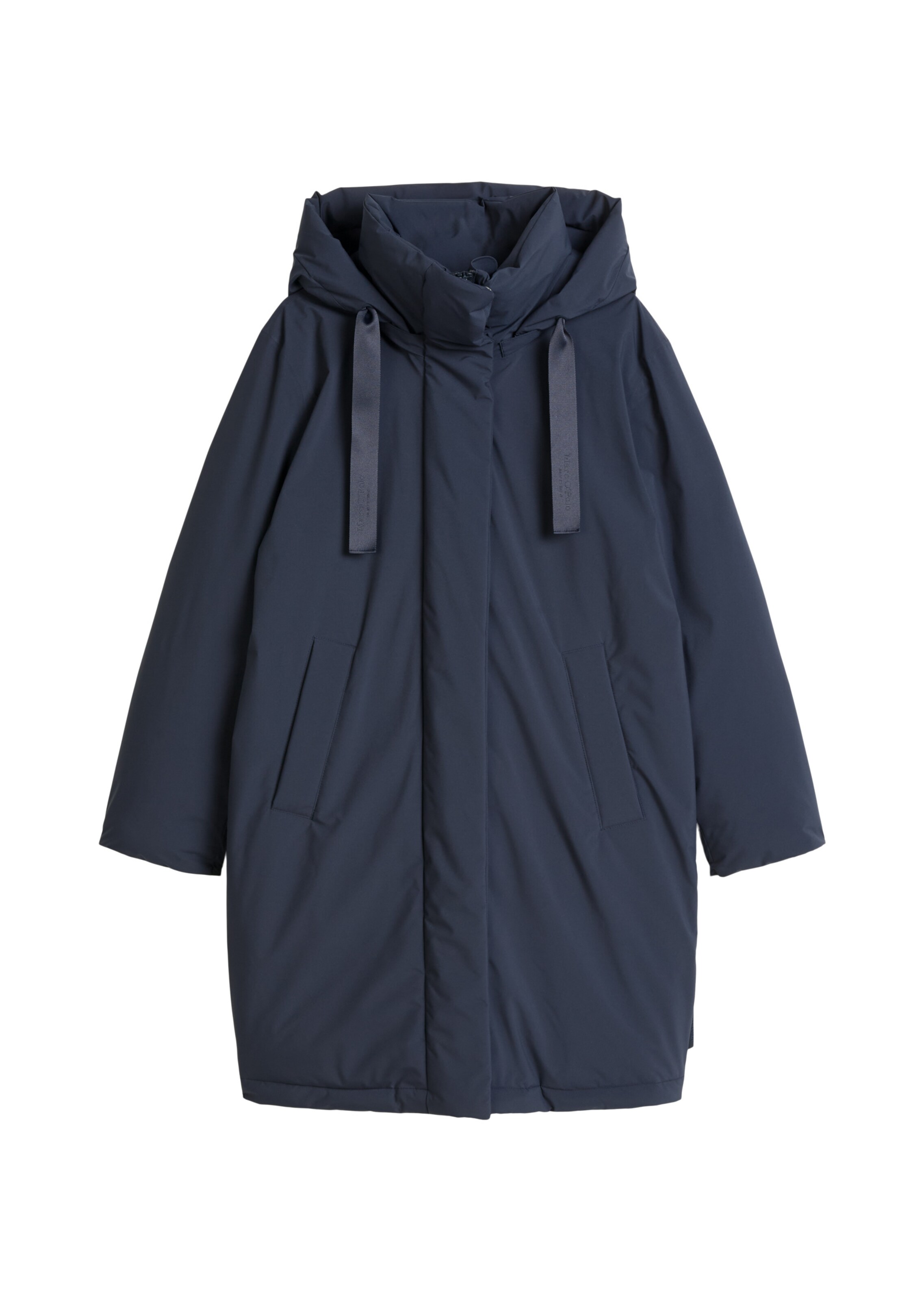 Marc O'Polo Functionele mantel in Blauw: voorkant