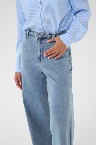 Cream Wide Leg Jeans 'CRVisti' in Blau