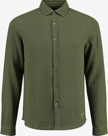 Regular fit Camicia 'MSH FINCA' di Key Largo in verde: frontale