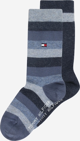 Chaussettes TOMMY HILFIGER en bleu : devant