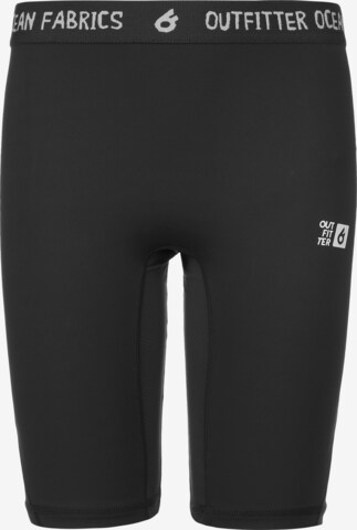 OUTFITTER Athletic Pants 'OCEAN FABRICS TAHI' in Black: front